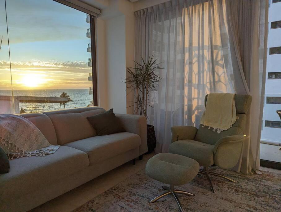 Ocean View Penthouse In P.V. Romantic Zone Пуерто-Вальярта Екстер'єр фото